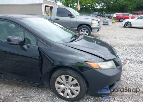 2012 Honda Civic Lx z USA, uszkodzony, nr VIN 2HGFG3B5XCH512866
